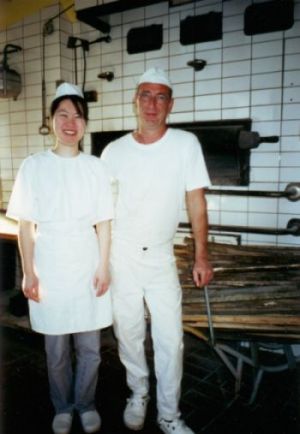Yuko mit Meister
