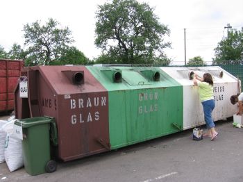 Wertstoffhof Glas